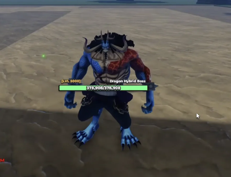 Dragon Hybrid Boss in Land of the Gods